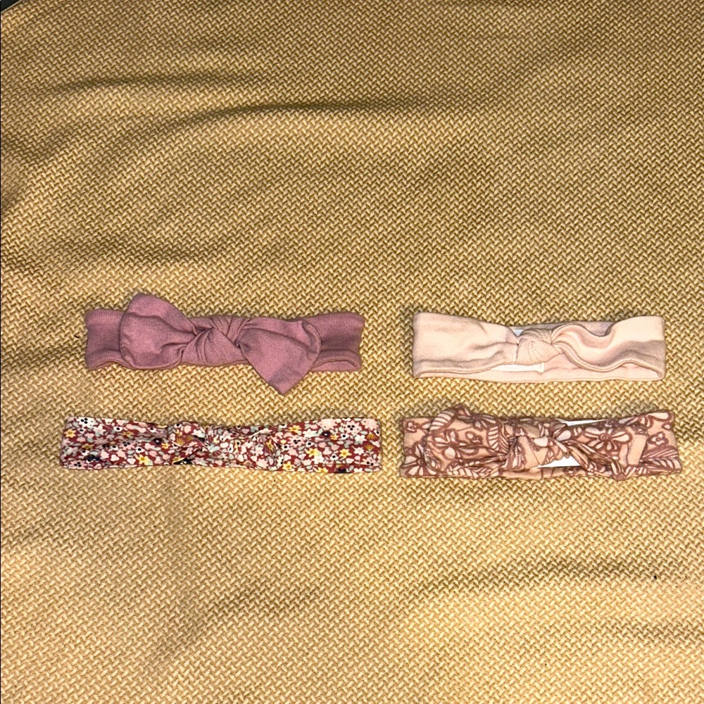 Set of Four Stylish Headbands